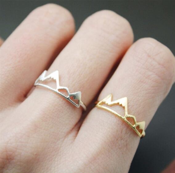 Gold and Silver Mountains Ring
